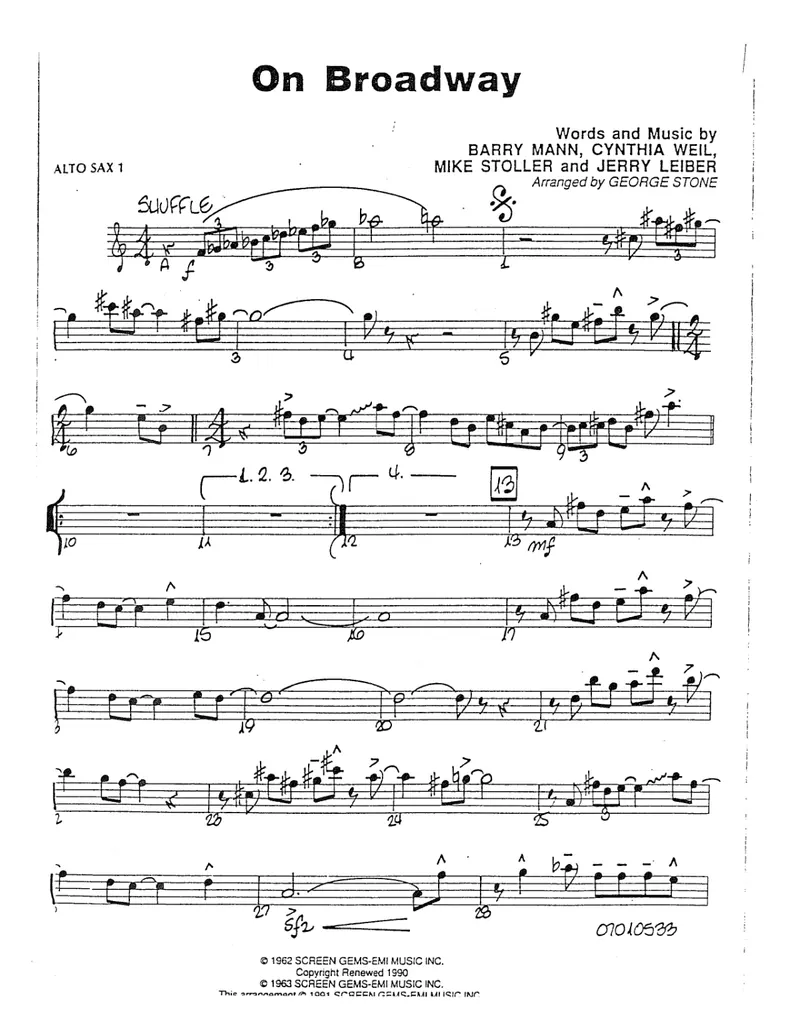 On Broadway score preview