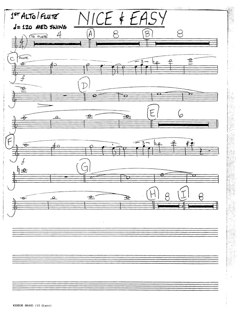 Nice N' Easy score preview