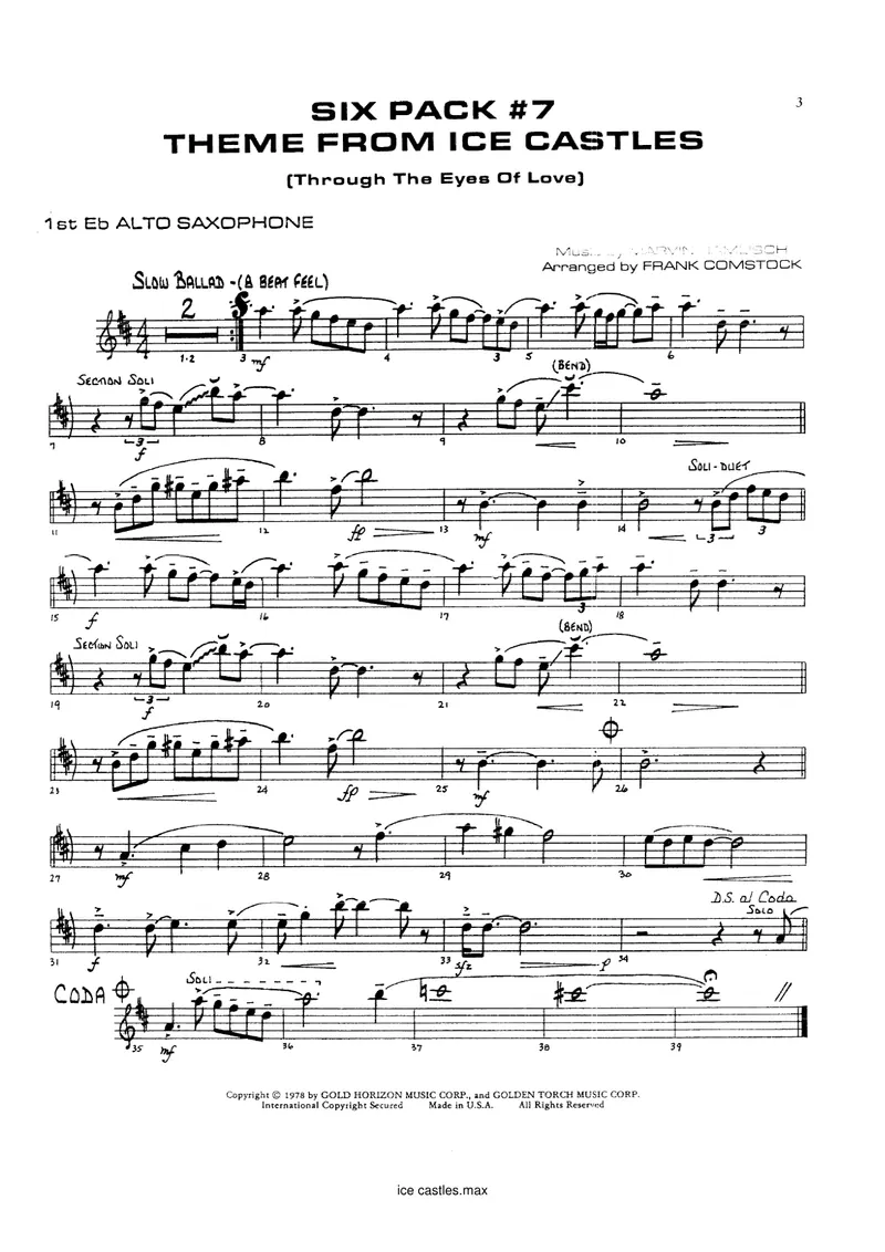 Ice Castles score preview