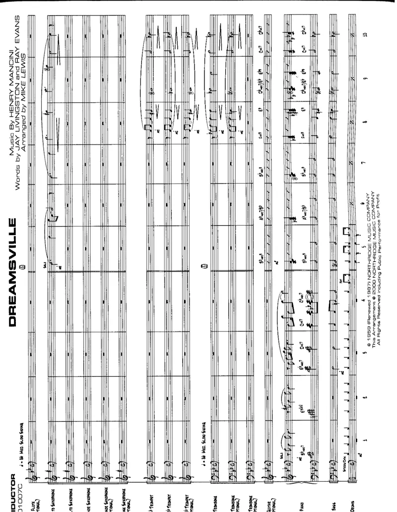 Dreamsville score preview