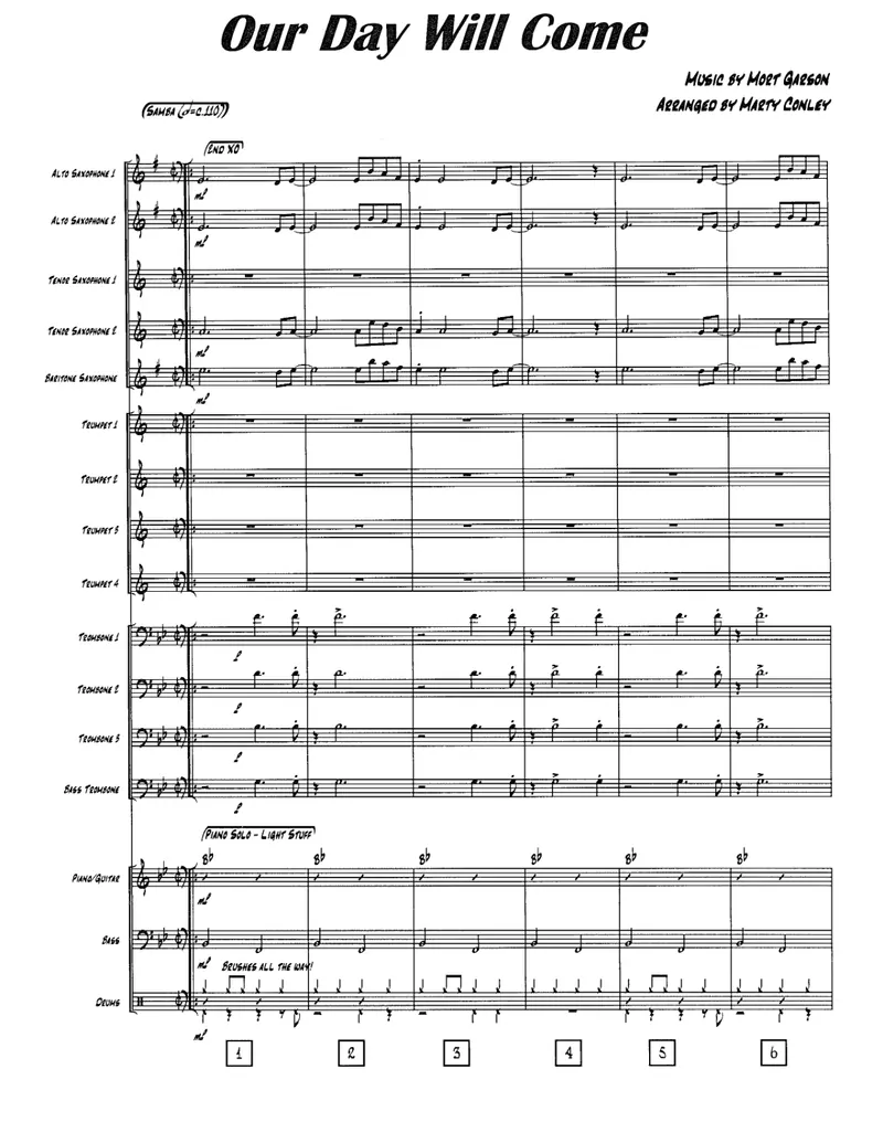 Our Day Will Come score preview