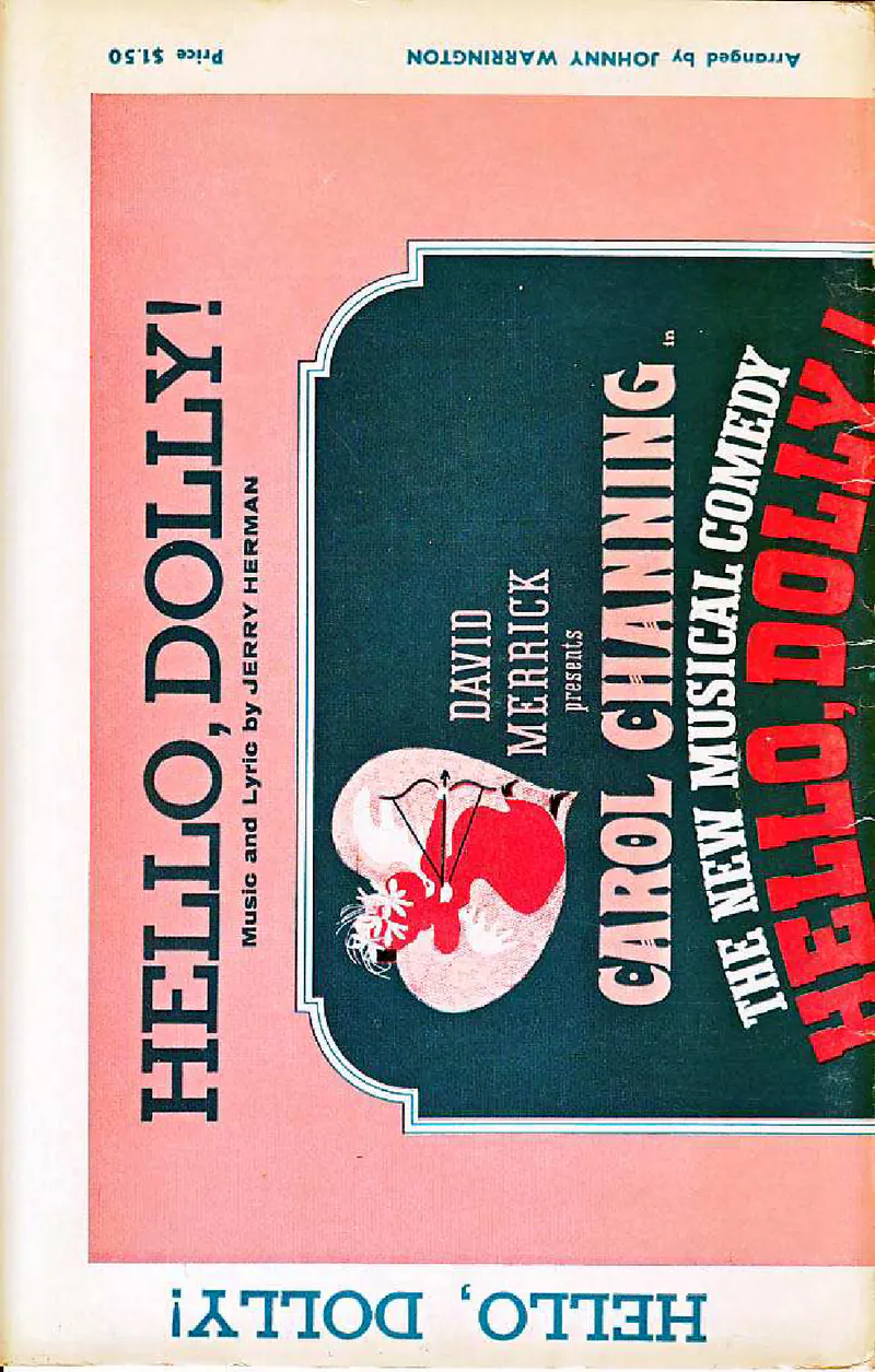 Hello Dolly score preview