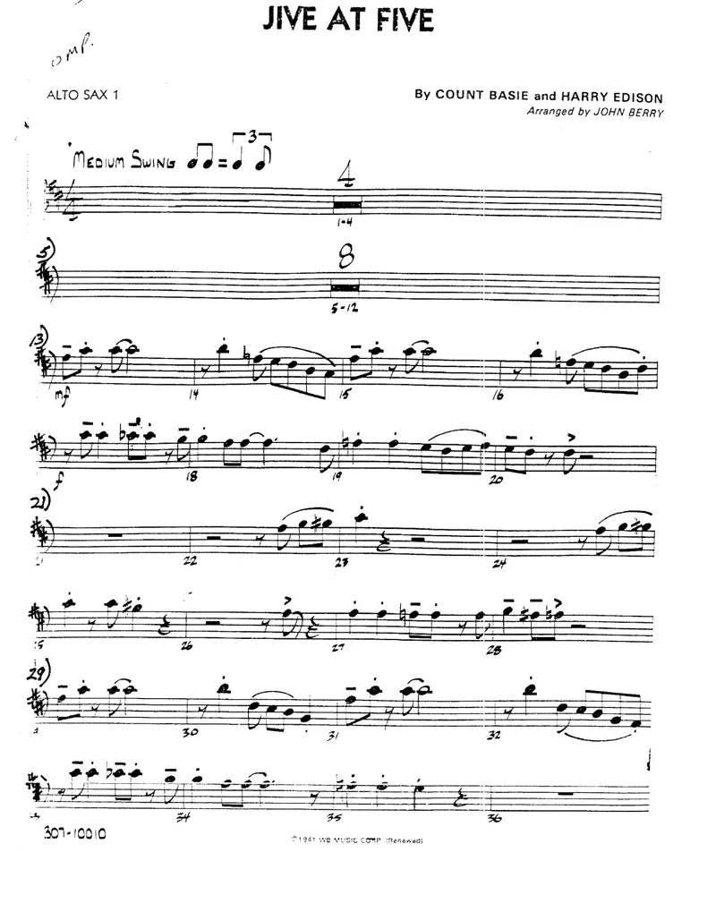 Jive At Five score preview