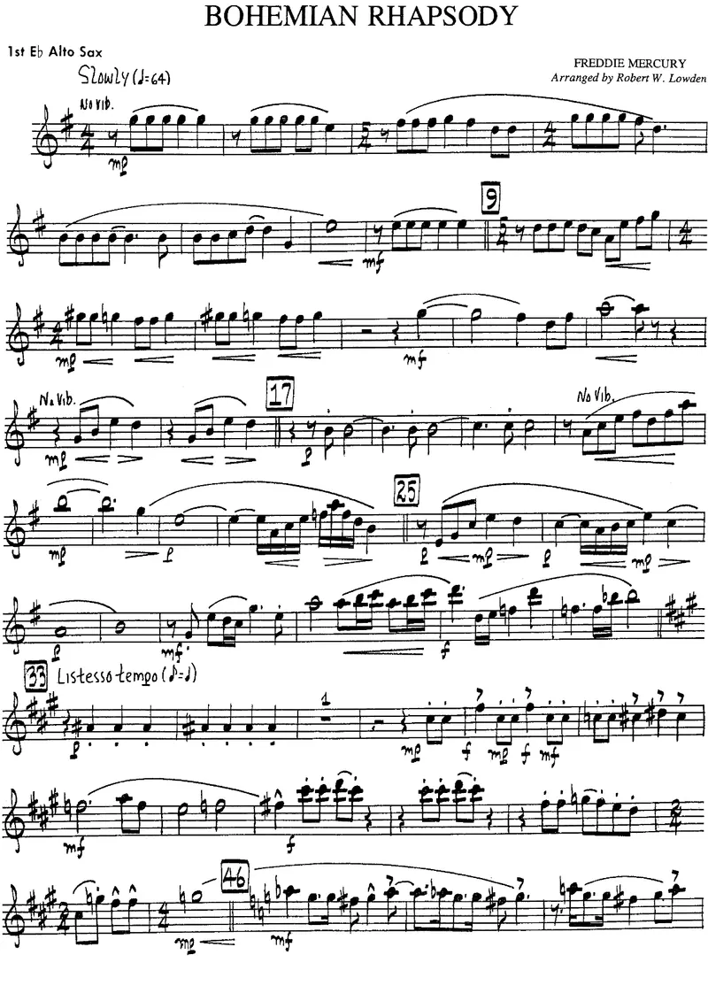 Bohemian Rhapsody score preview