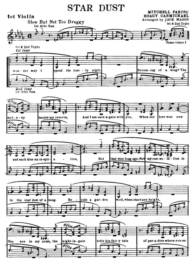 Stardust score preview