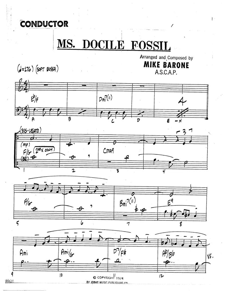 Ms.Docile Fossil score preview