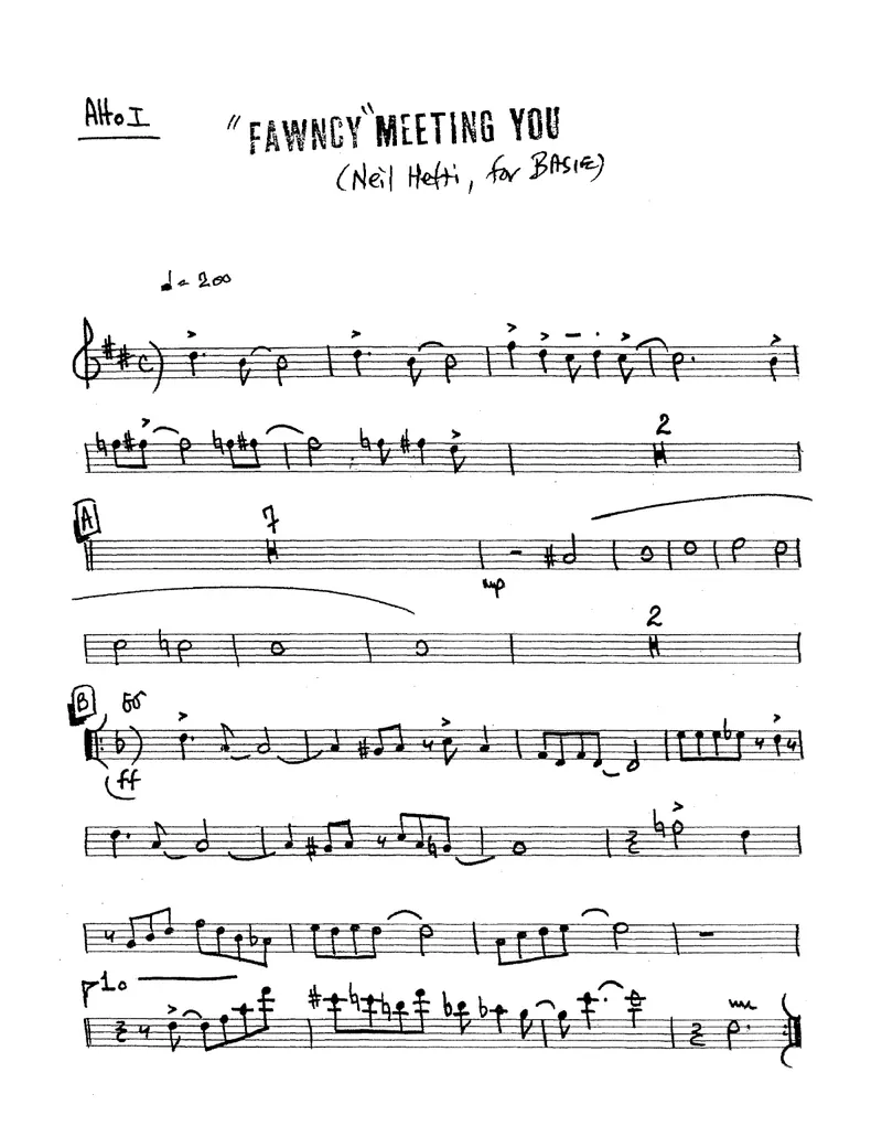 Fawncy Meeting You score preview
