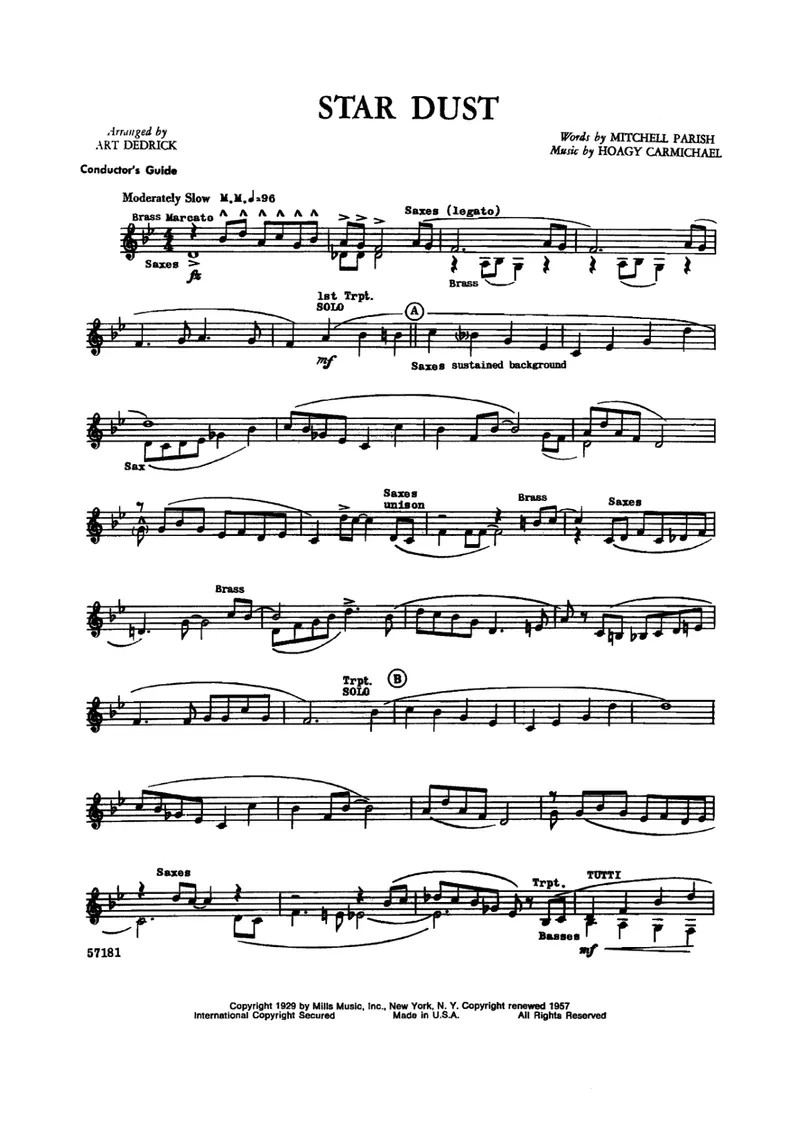 Stardust score preview