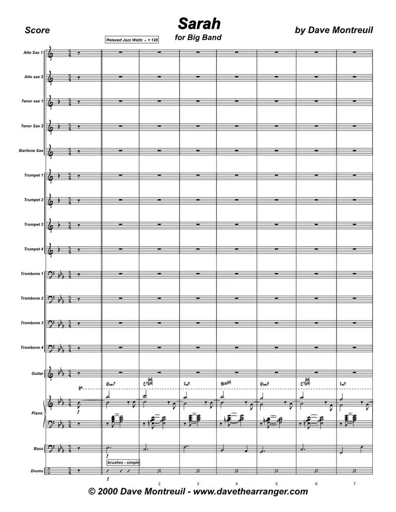 Sarah score preview