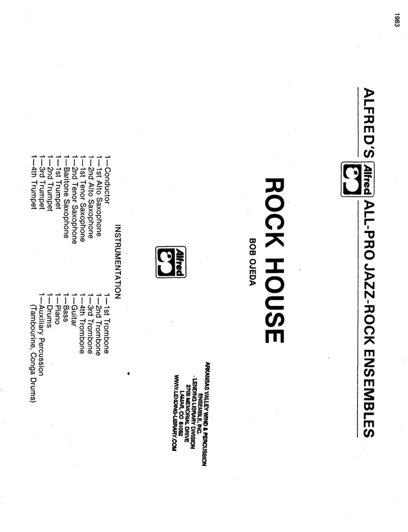 Rock House score preview
