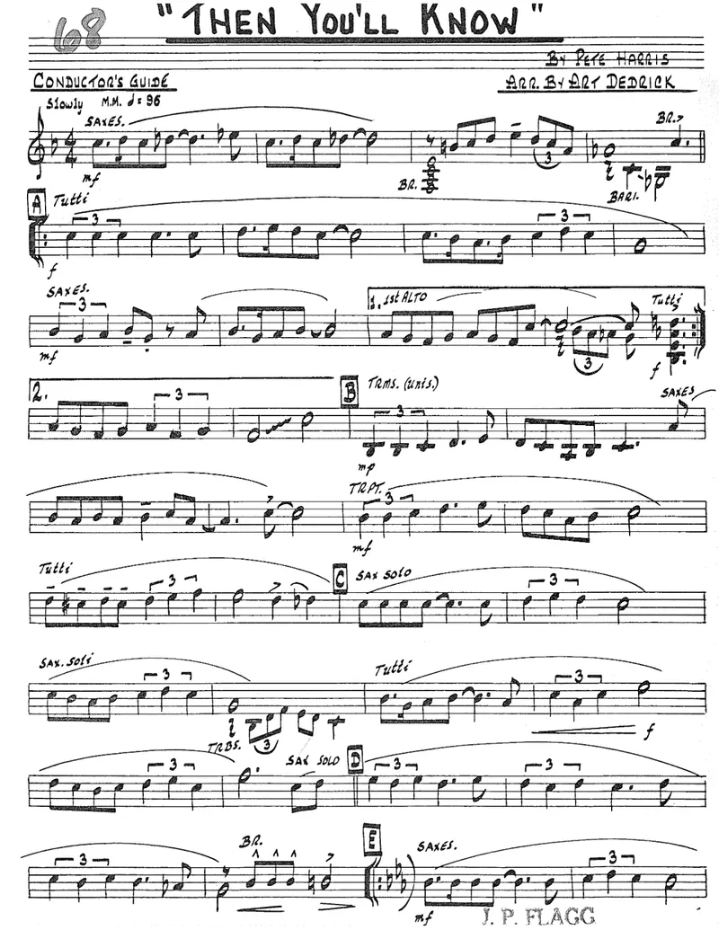 Then You'll Know score preview