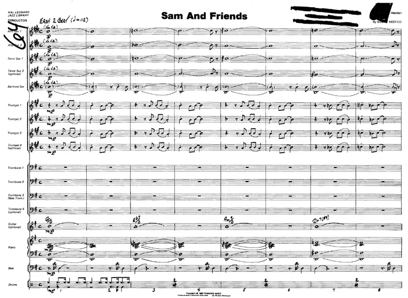 Sam And Friends score preview