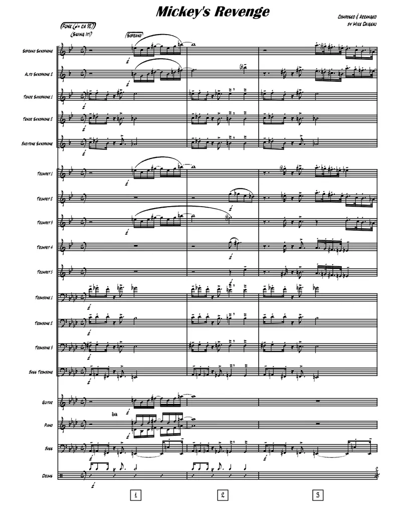 Mickey's Revenge score preview