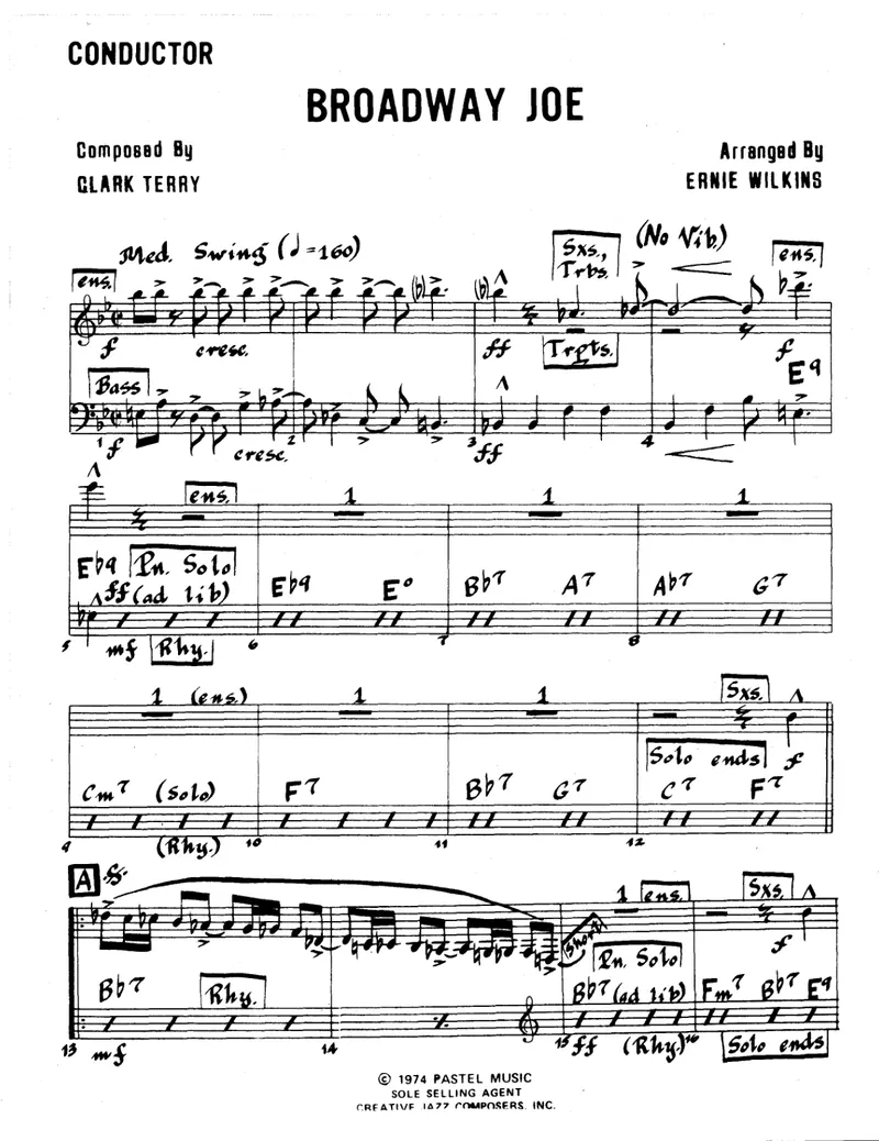 Broadway Joe score preview