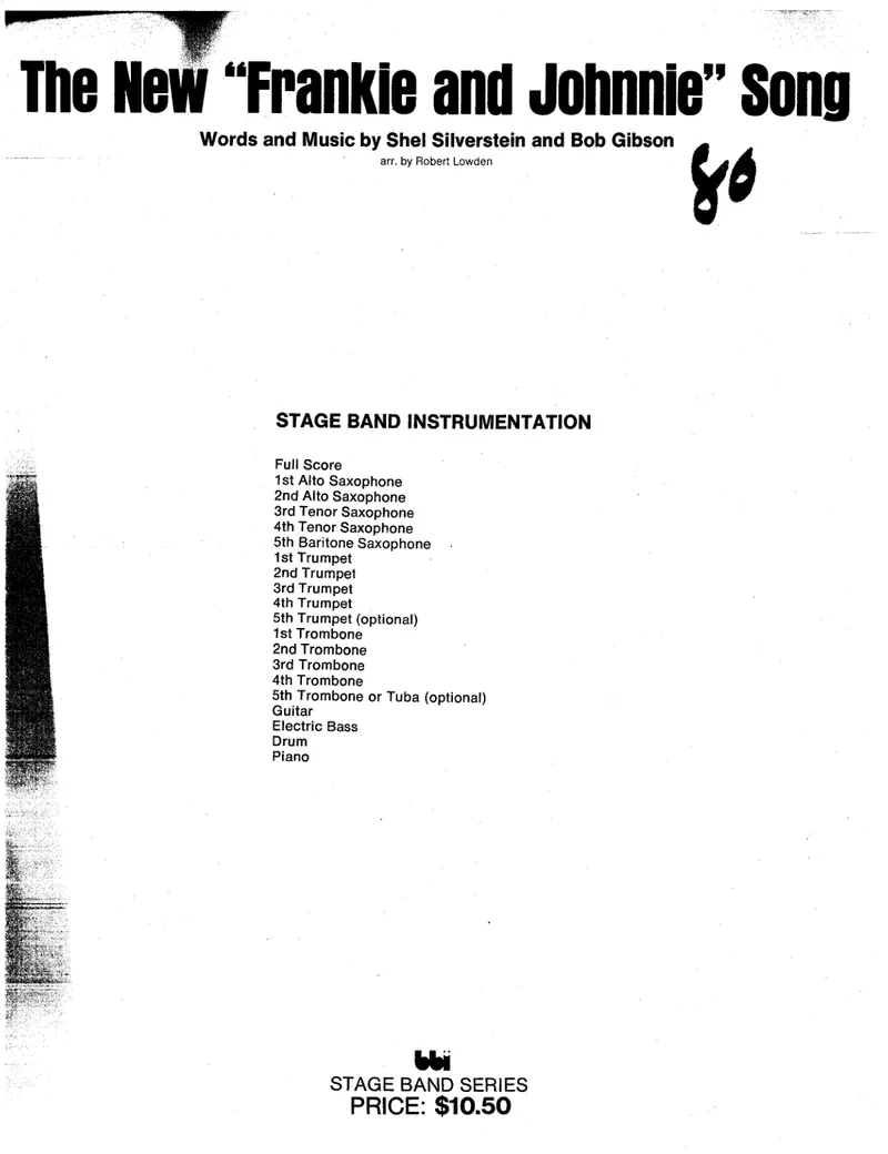 The New Frankie And Johnnie Song score preview