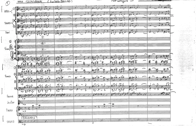Samoana score preview