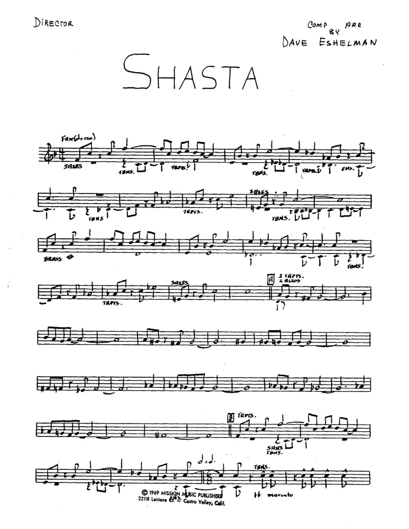 Shasta score preview
