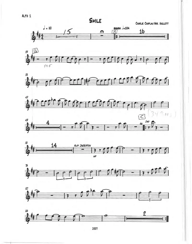 Smile score preview