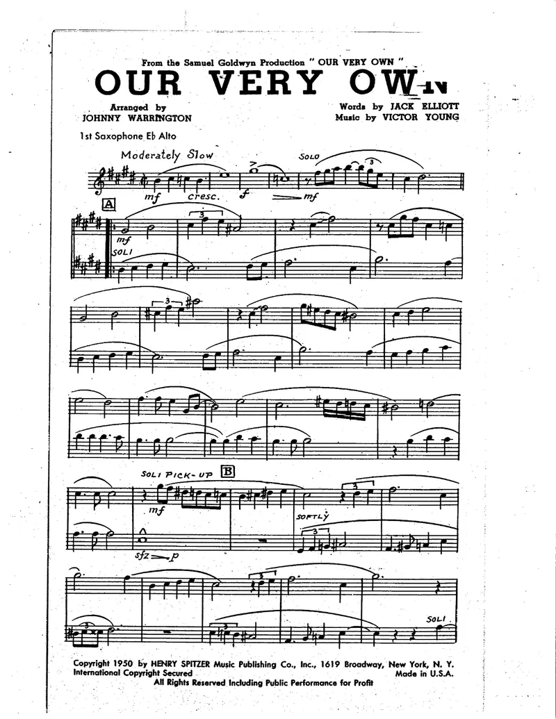 Our Very Own score preview