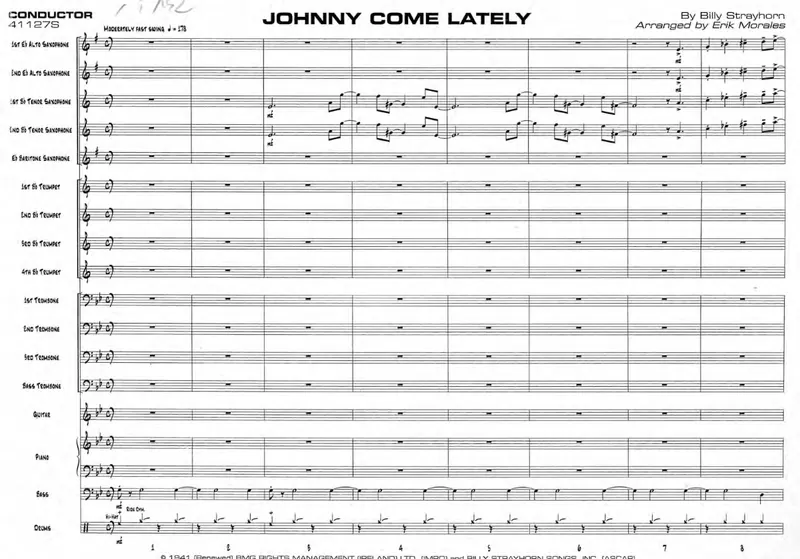 Johnny Come Lately preview page 1