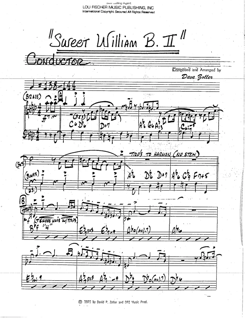 Sweet William B. II preview page 1
