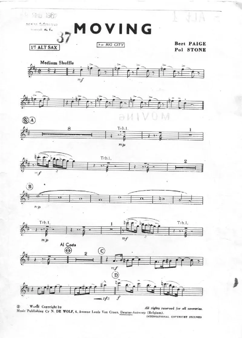Moving score preview