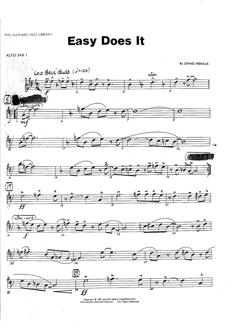 Easy Does It score preview