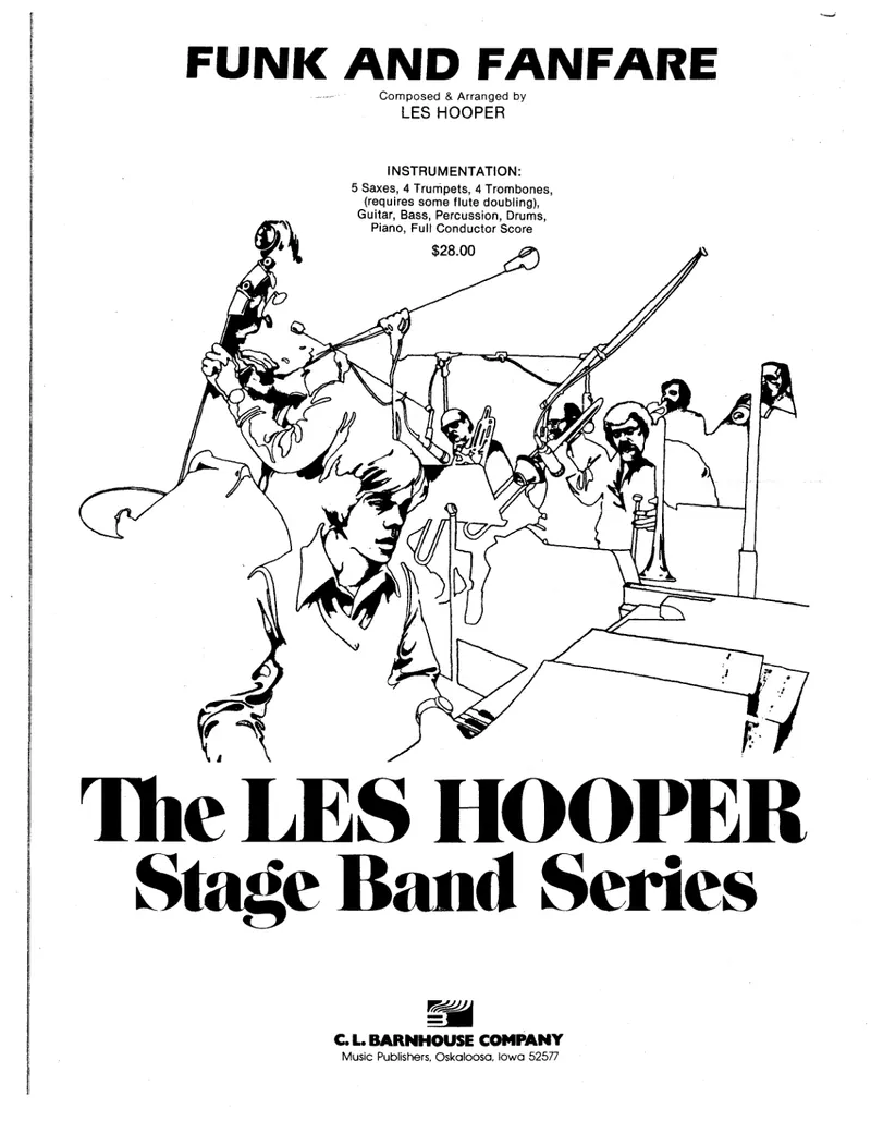 Funk And Fanfare score preview