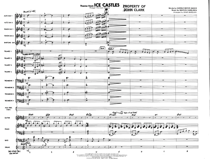 Ice Castles score preview