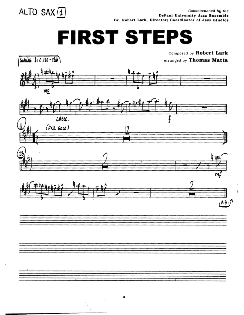 First Steps score preview