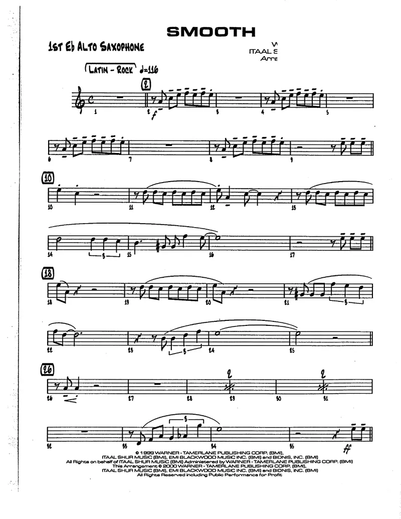 Smooth score preview