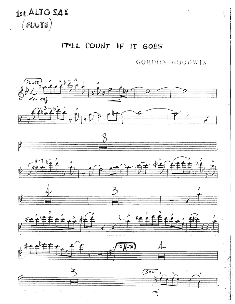 It'll Count If It Goes score preview