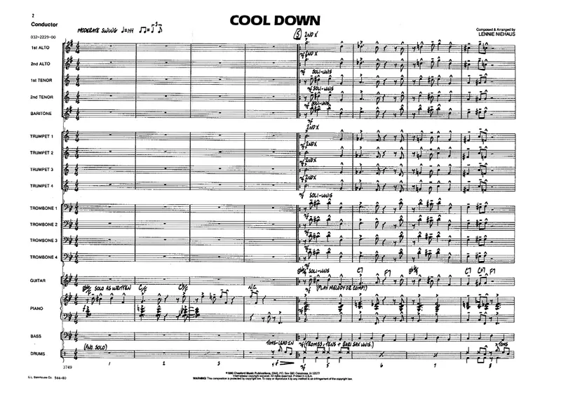 Cool Down score preview