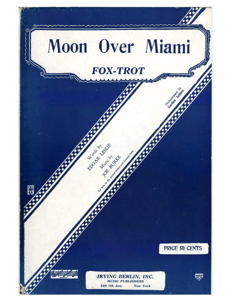 Moon Over Miami score preview