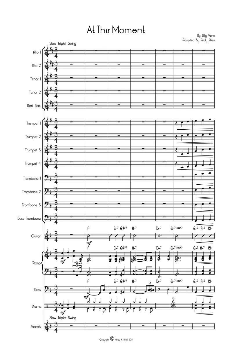 At This Moment score preview