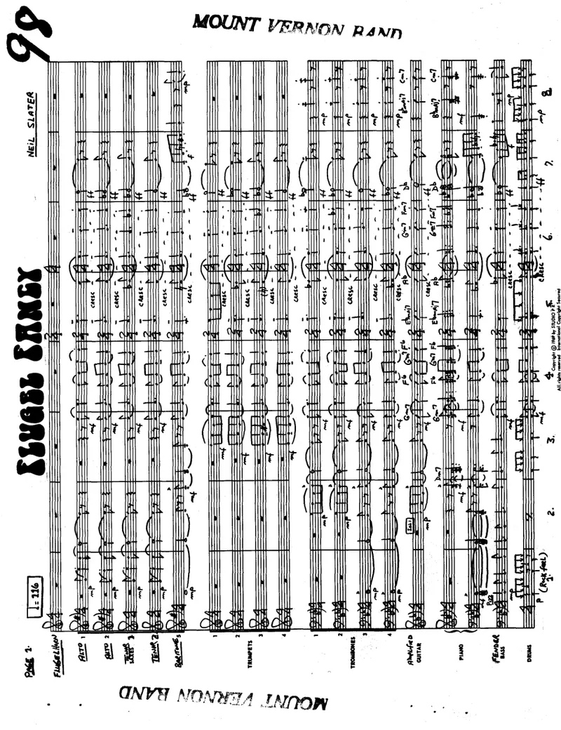 Flugel Fancy score preview