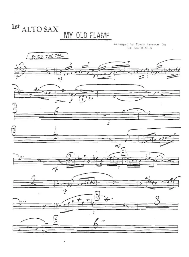 My Old Flame score preview