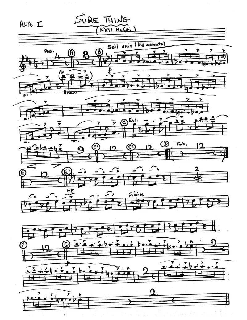 Sure Thing score preview