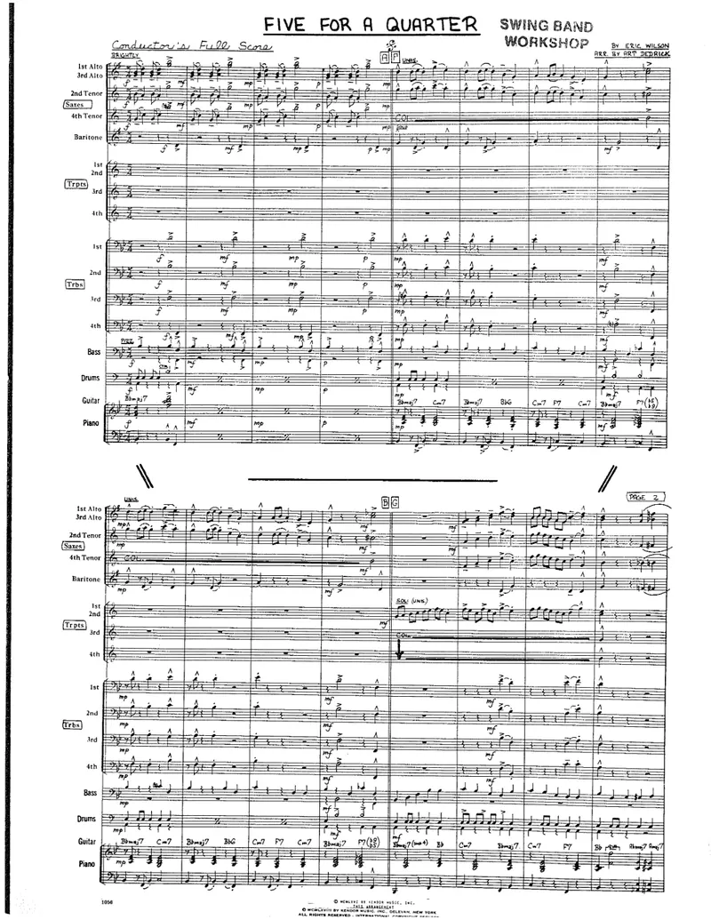 Five For A Quarter score preview