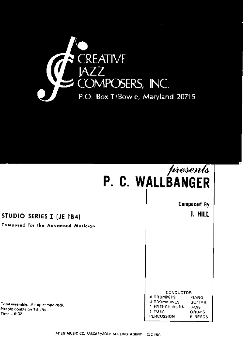 P.C. Wallbanger score preview