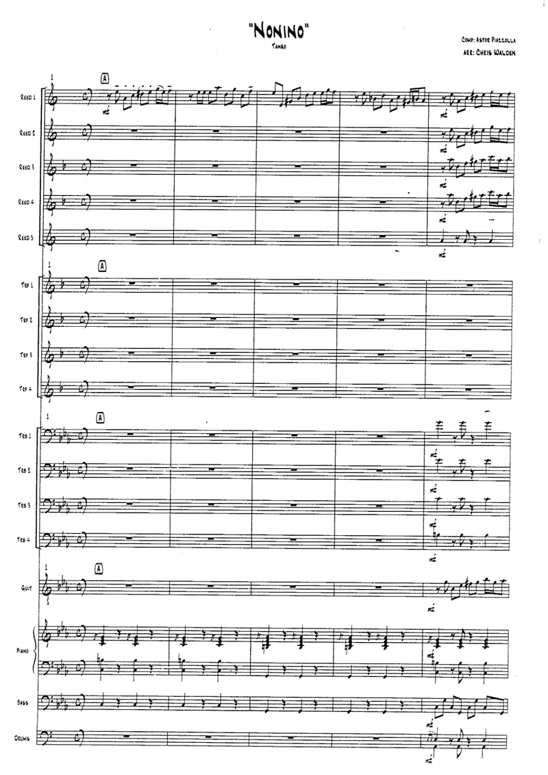 Nonino score preview