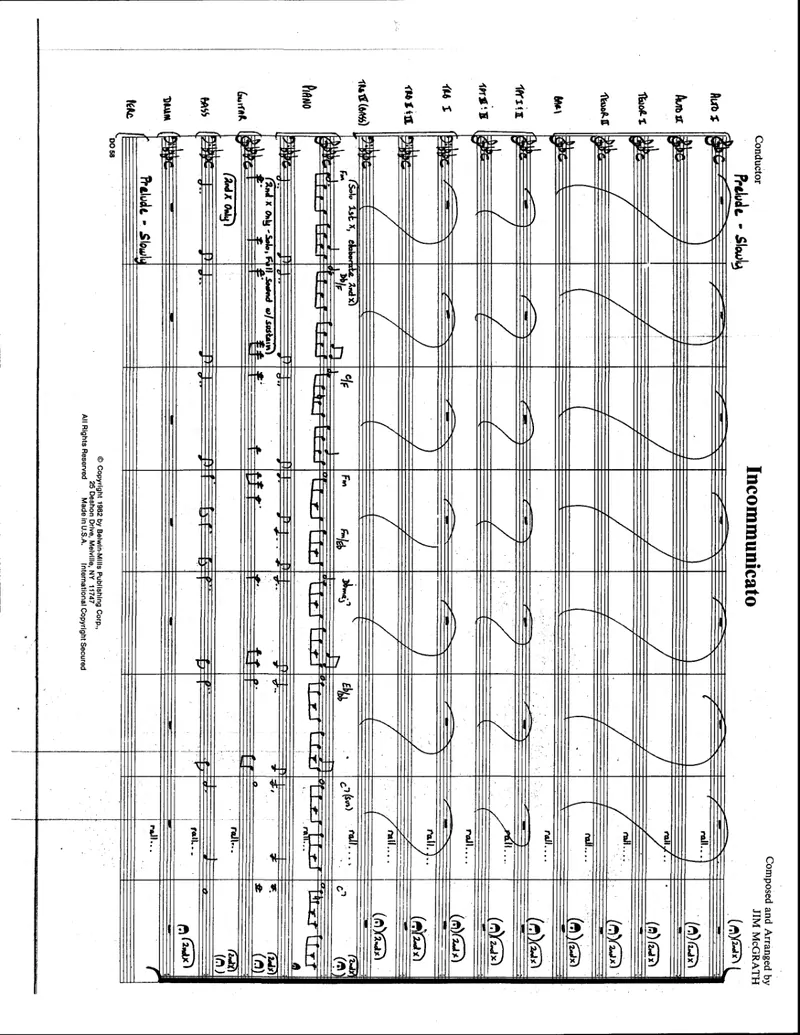 Incommunicato score preview