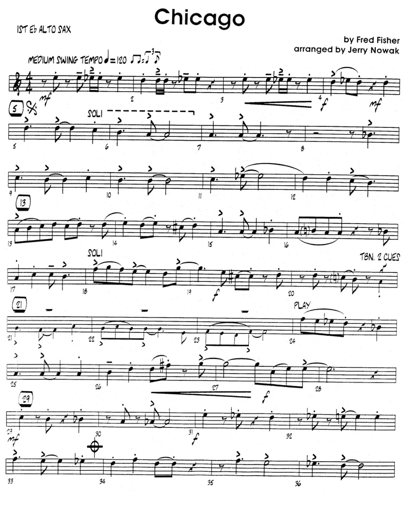 Chicago score preview