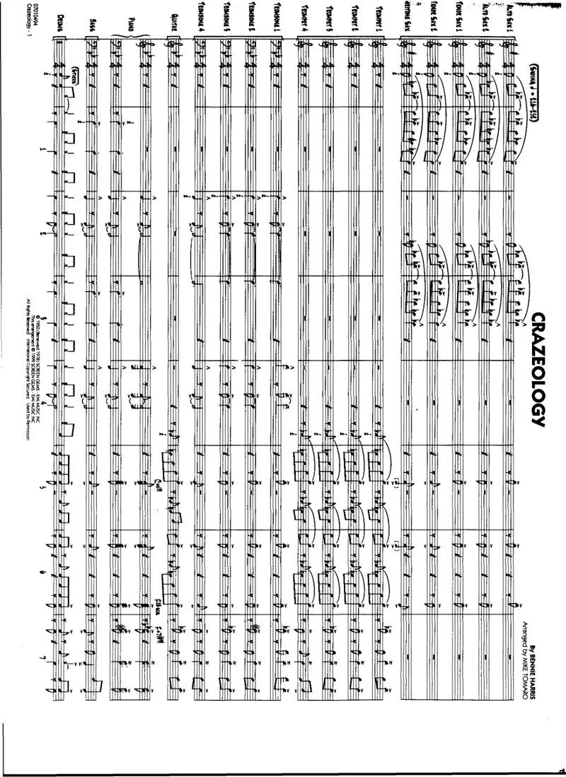 Crazeology score preview