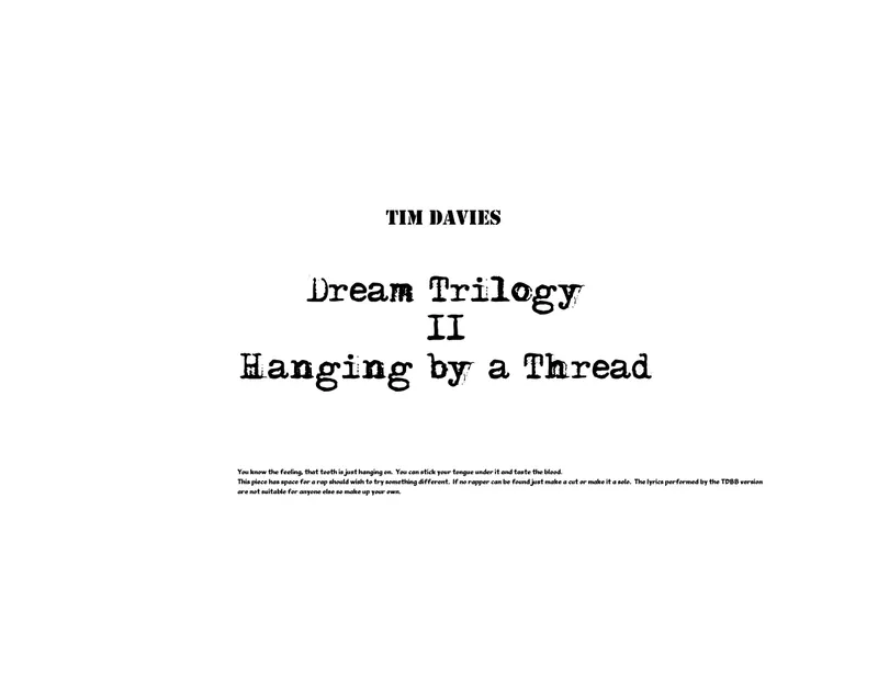 Dream Trilogy II score preview