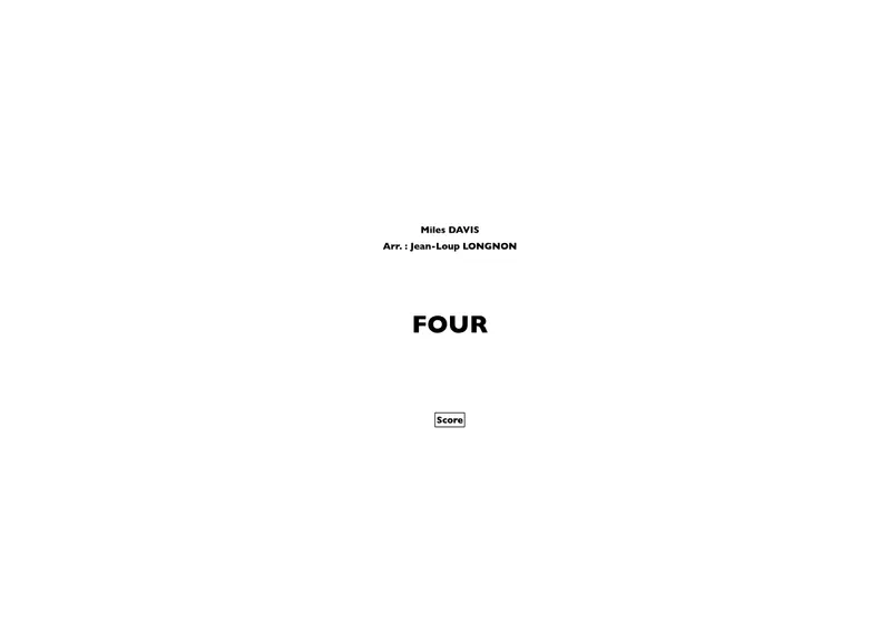 Four score preview