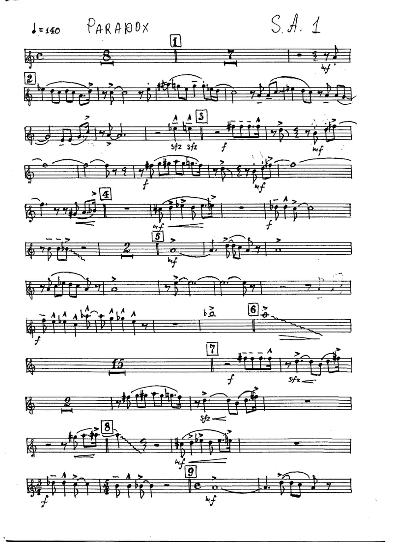 Paradox score preview