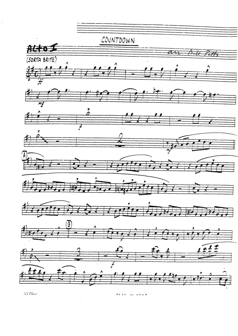 Countdown score preview