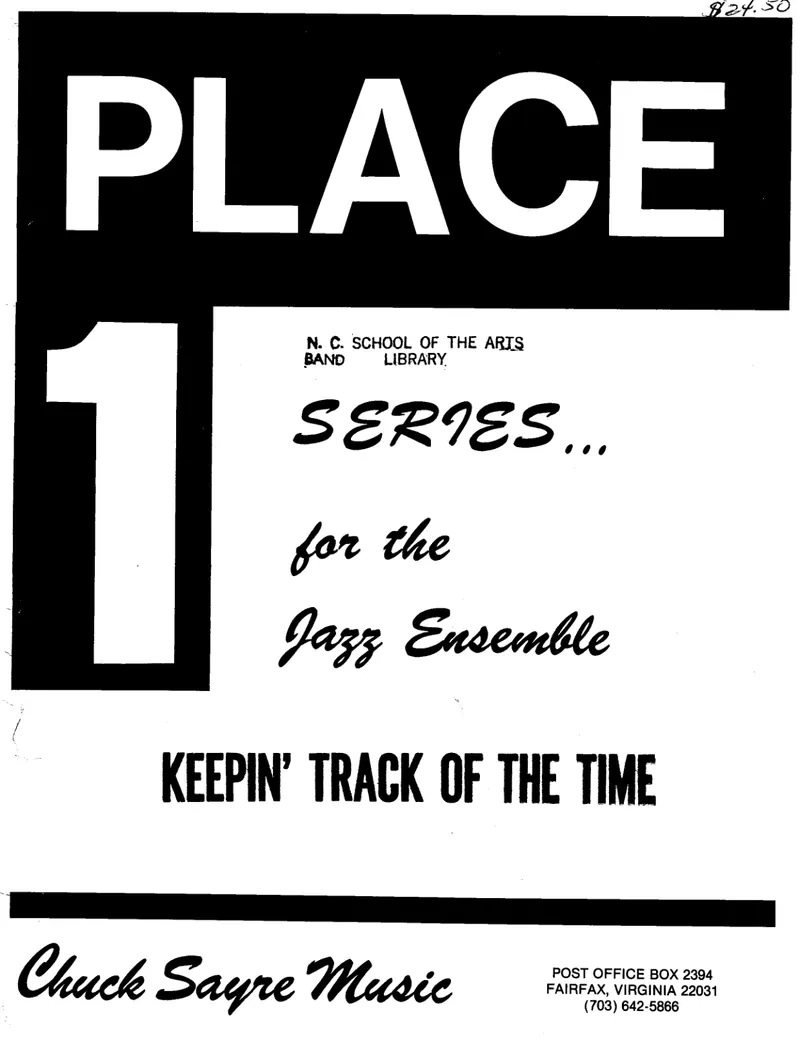 Keepin' Track Of The Time score preview