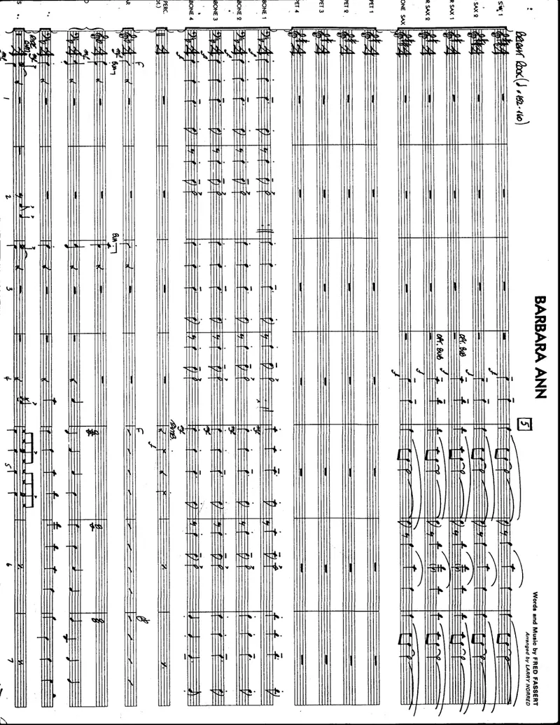 Barbara Ann (L.Norred score preview
